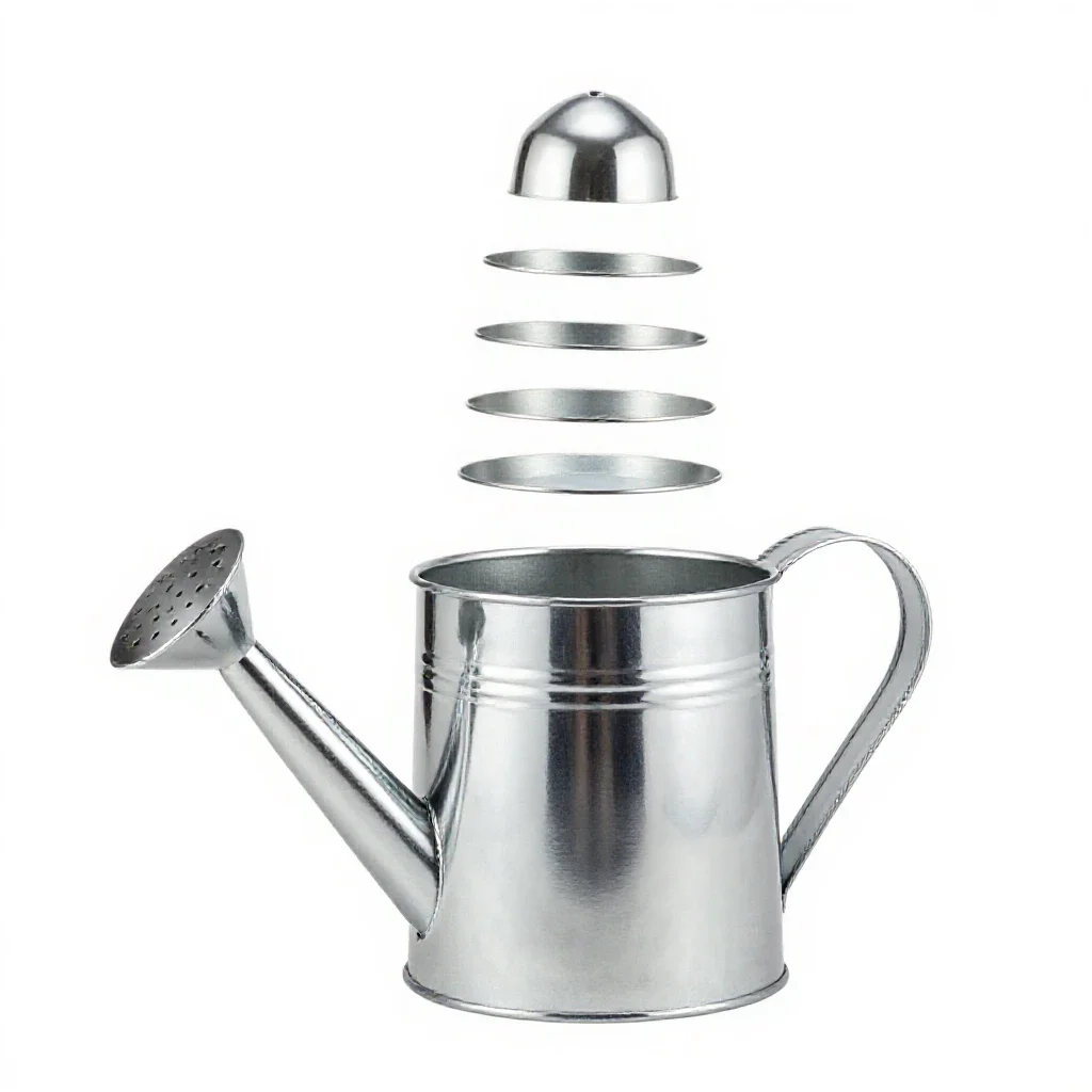 Watering can isolated on a white background