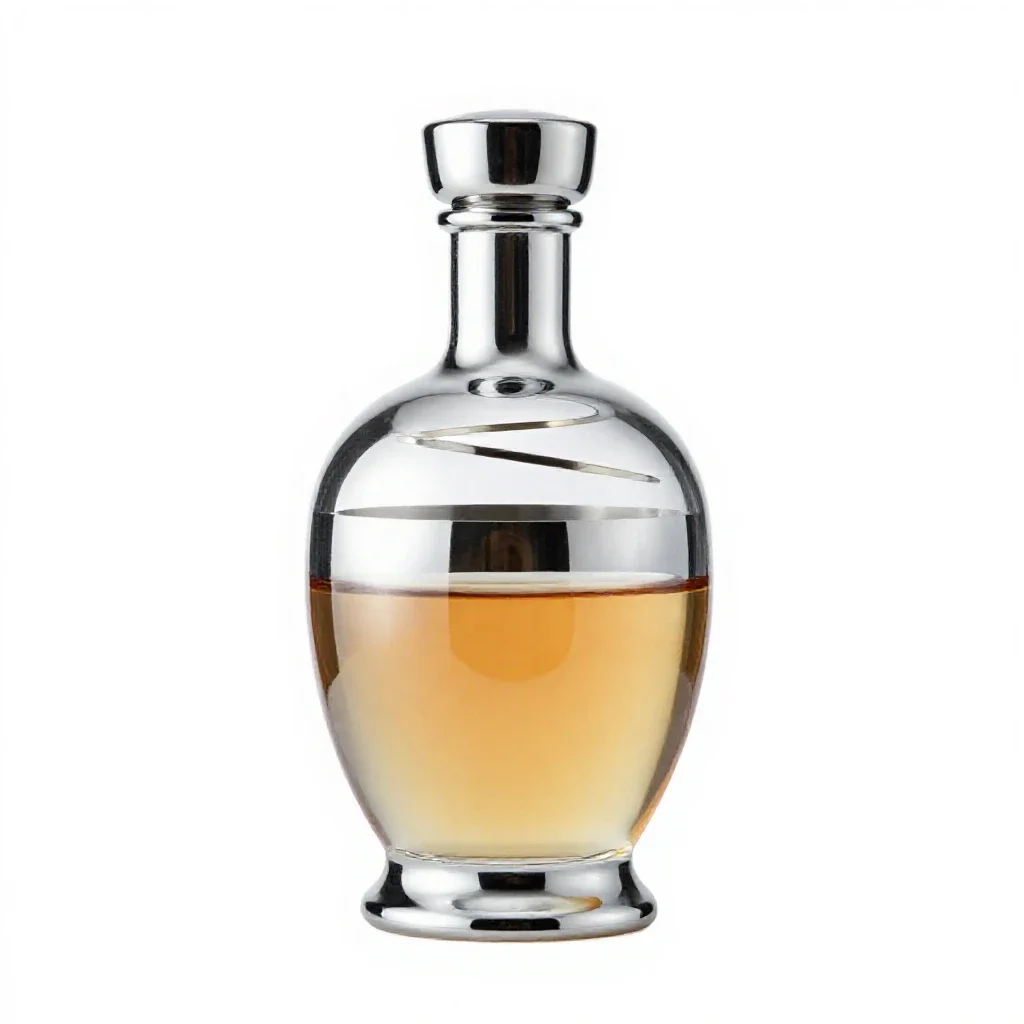 Whiskey jug isolated on a white background
