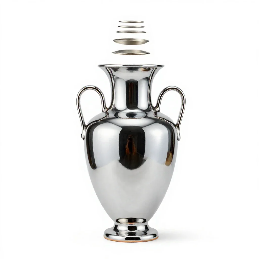 Amphora isolated on a white background