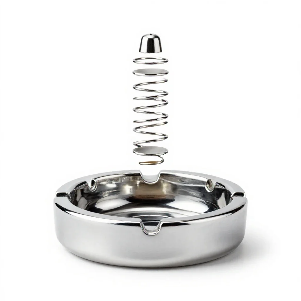 Ashtray isolated on a white background