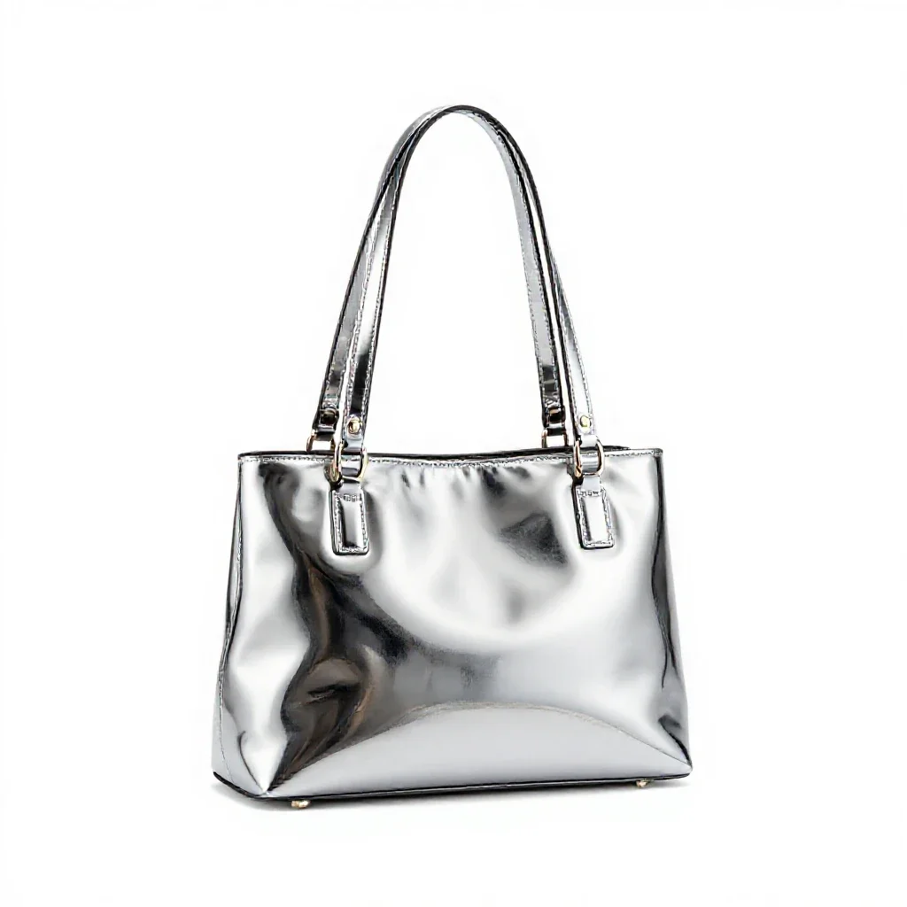 Evening bag isolated on a white background