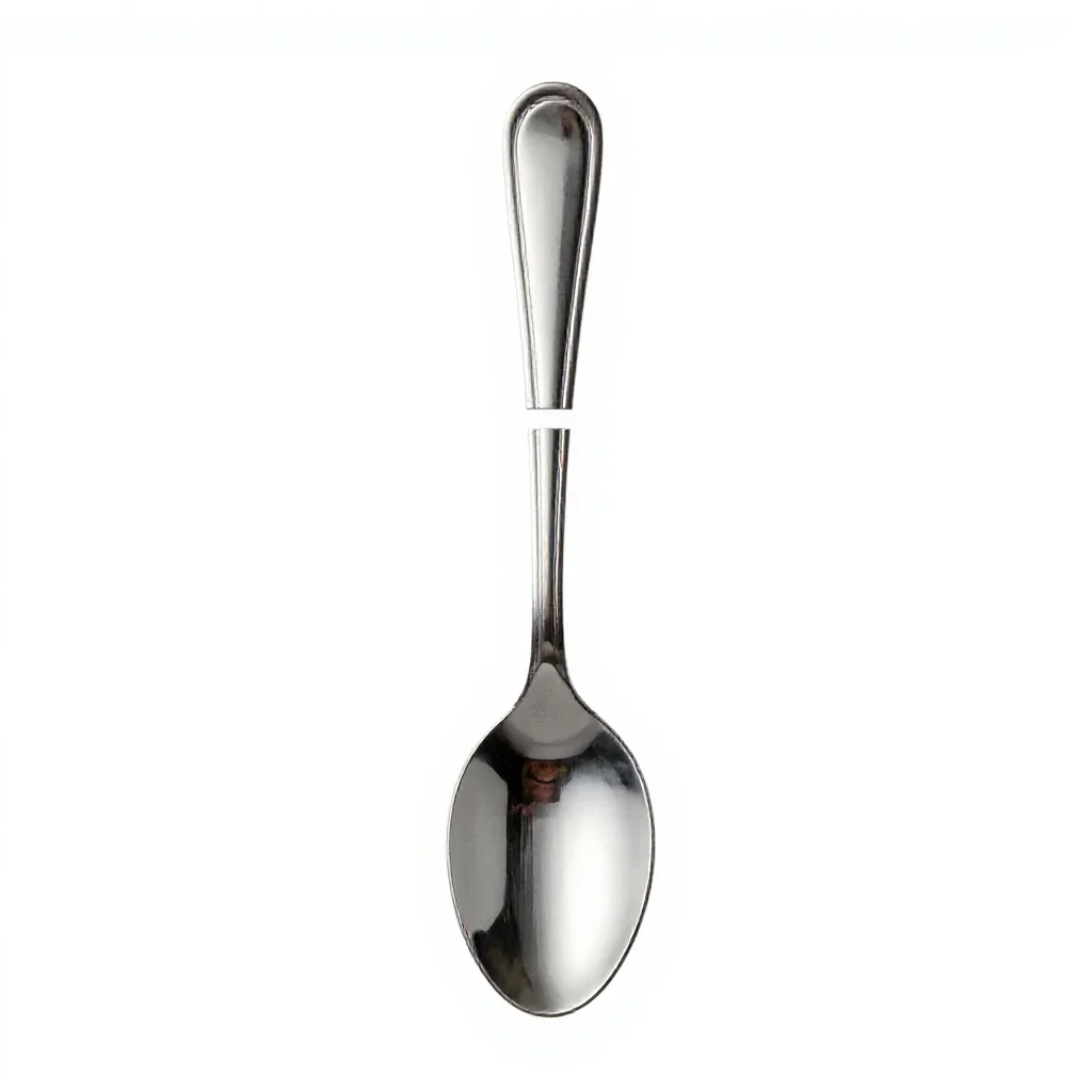 Iced-tea spoon isolated on a white background