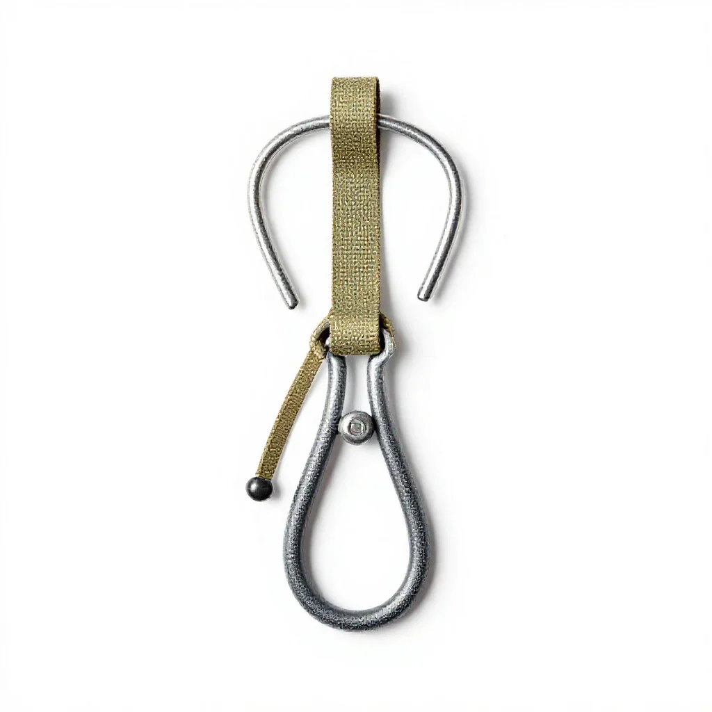 Belay isolated on a white background
