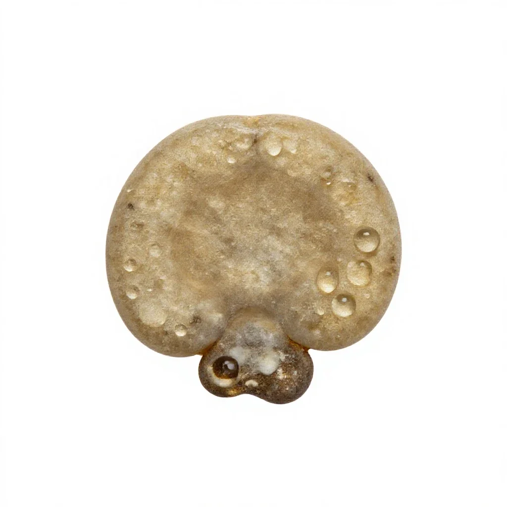 Bladder stone isolated on a white background