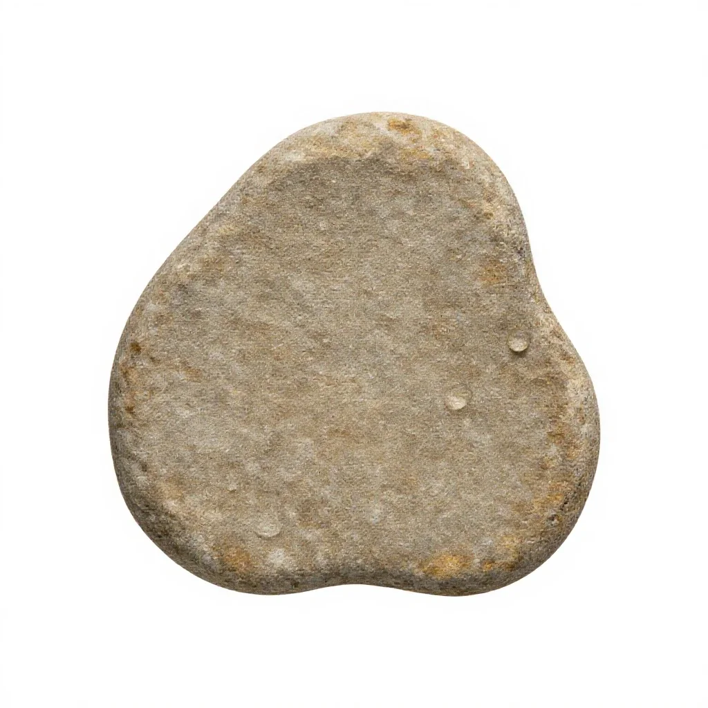 Petrifaction isolated on a white background