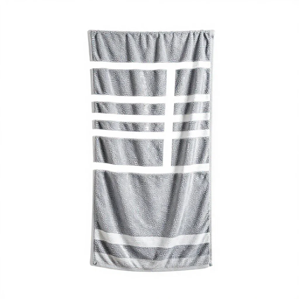 Beach towel isolated on a white background