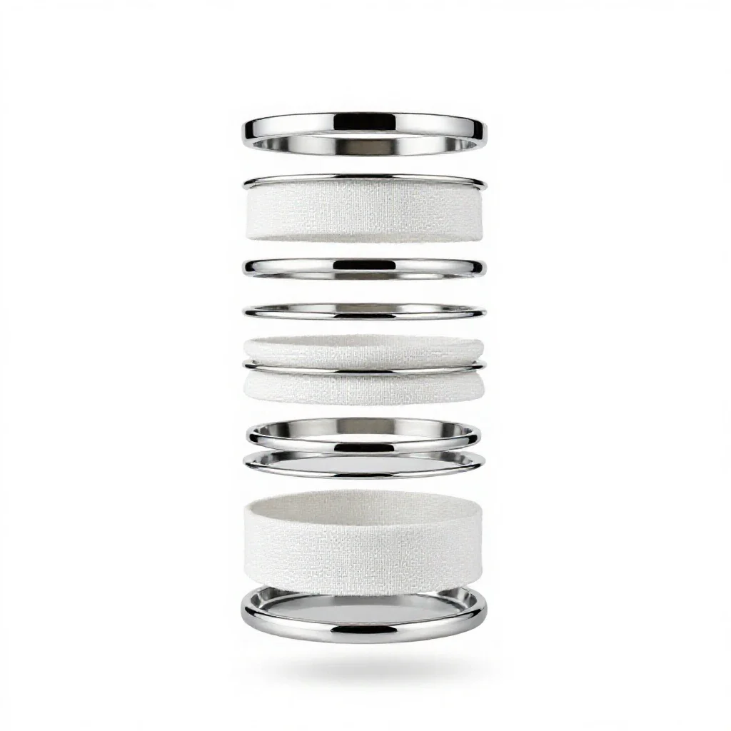 Cambric isolated on a white background