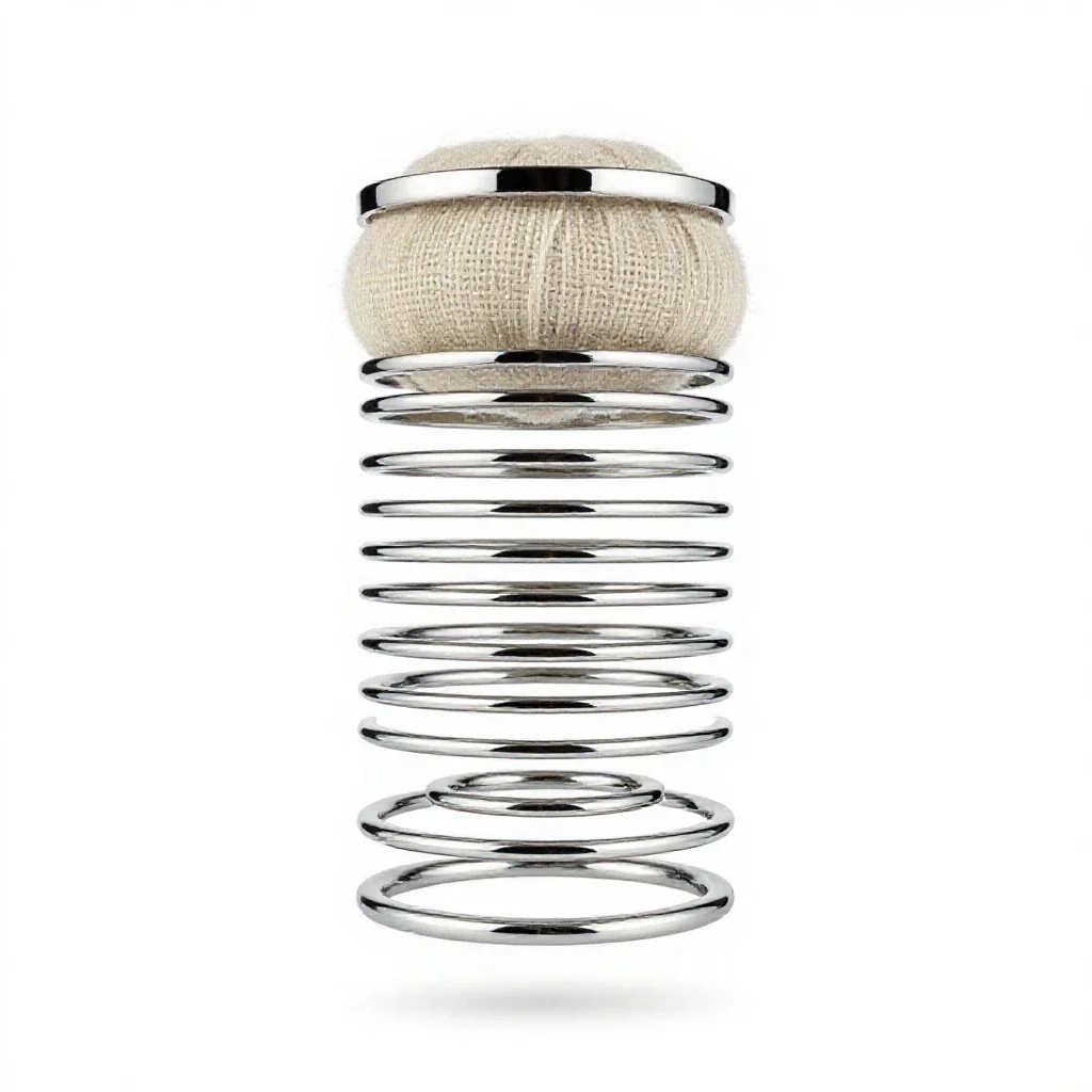 Homespun isolated on a white background