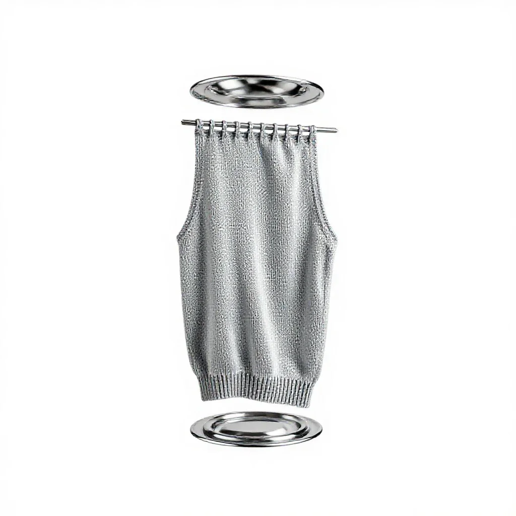 Knit isolated on a white background