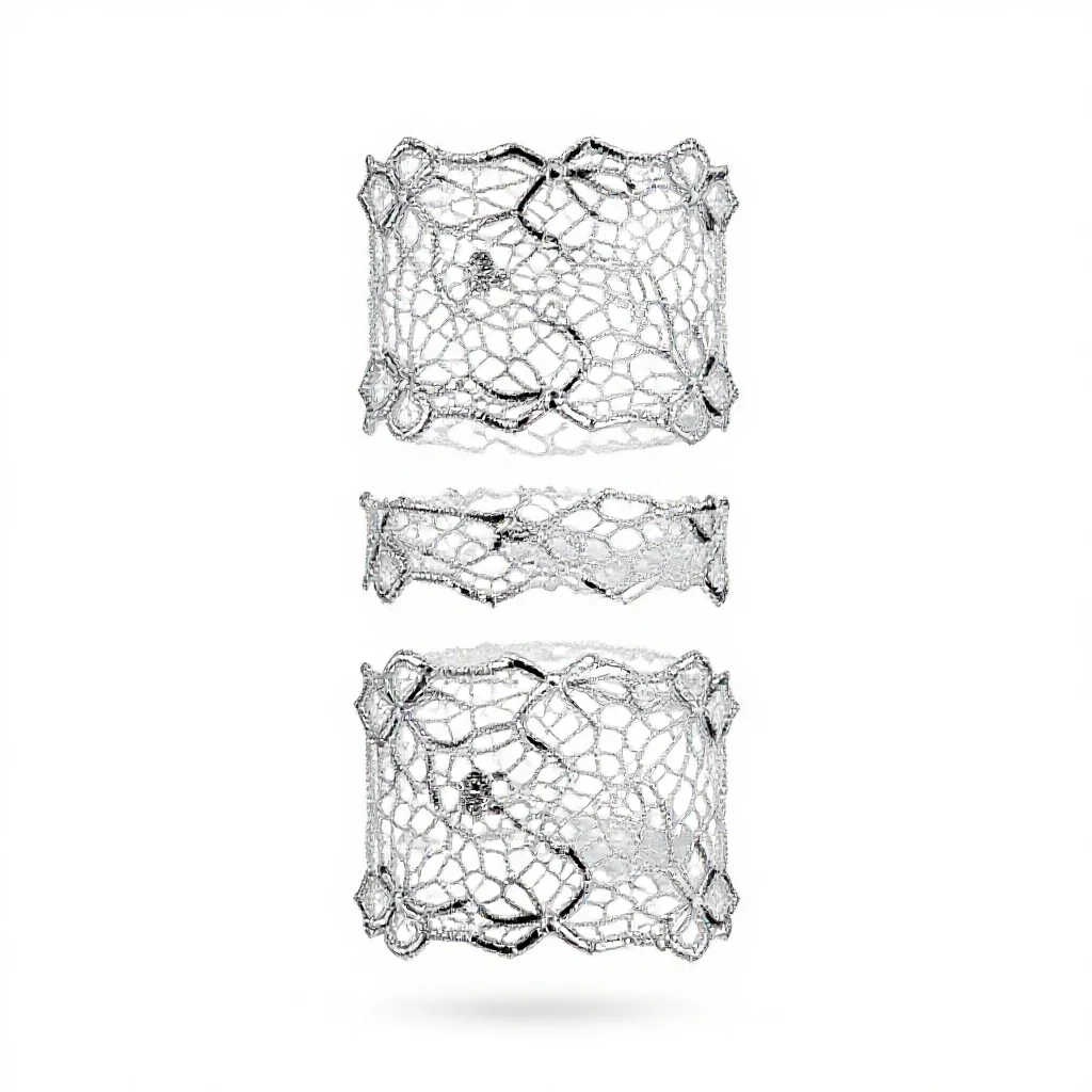 Lace isolated on a white background