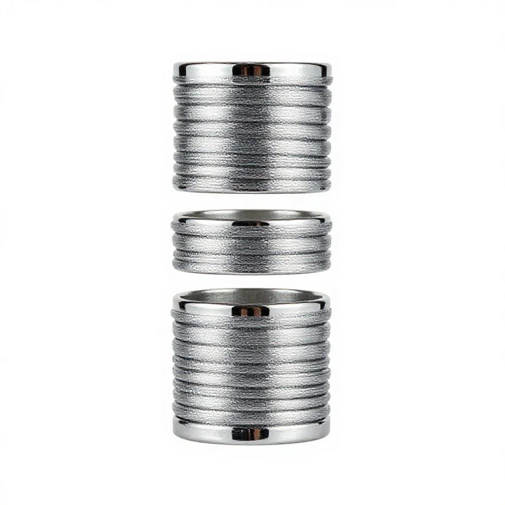 Metallic isolated on a white background