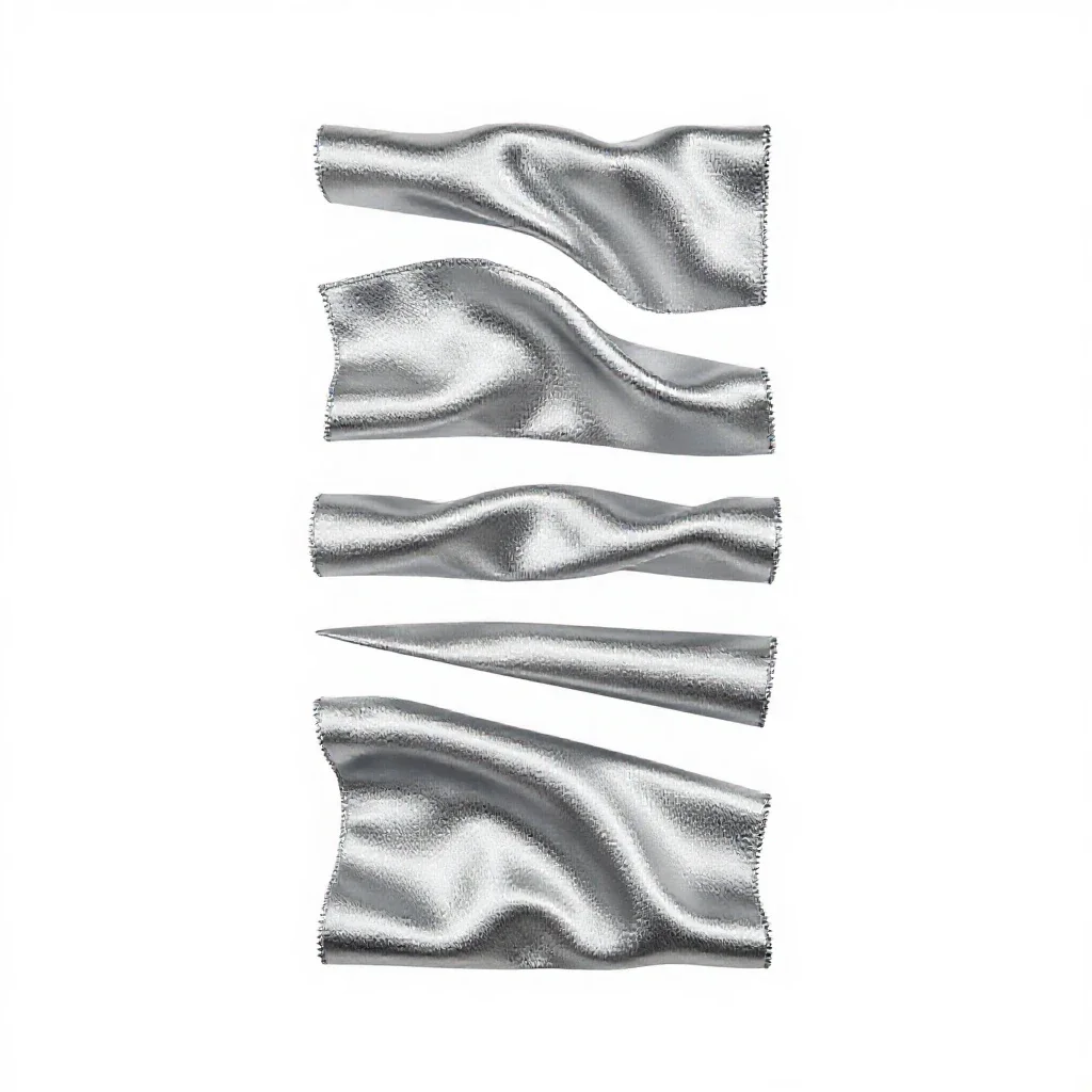 Moire isolated on a white background