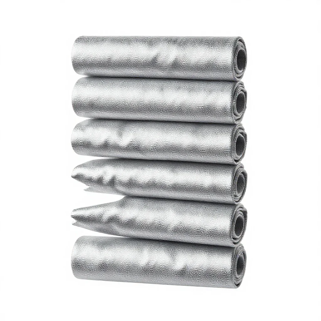 Muslin isolated on a white background