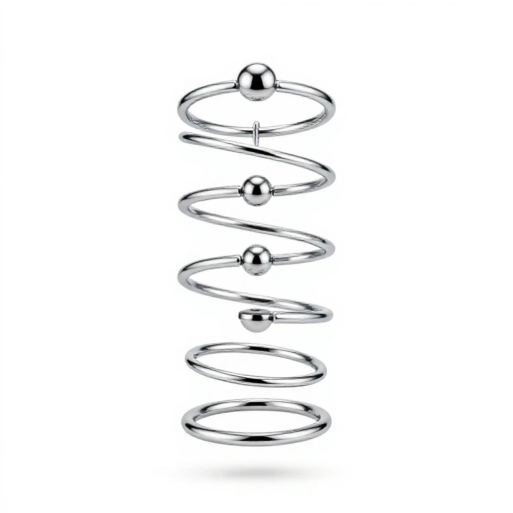 Point lace isolated on a white background