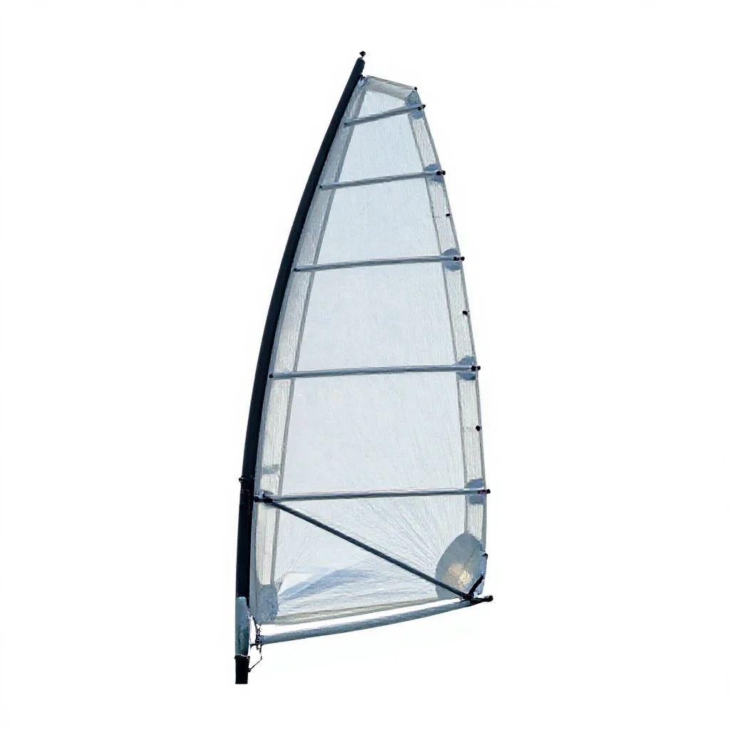 Spinnaker isolated on a white background
