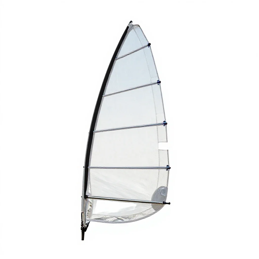 Voile isolated on a white background
