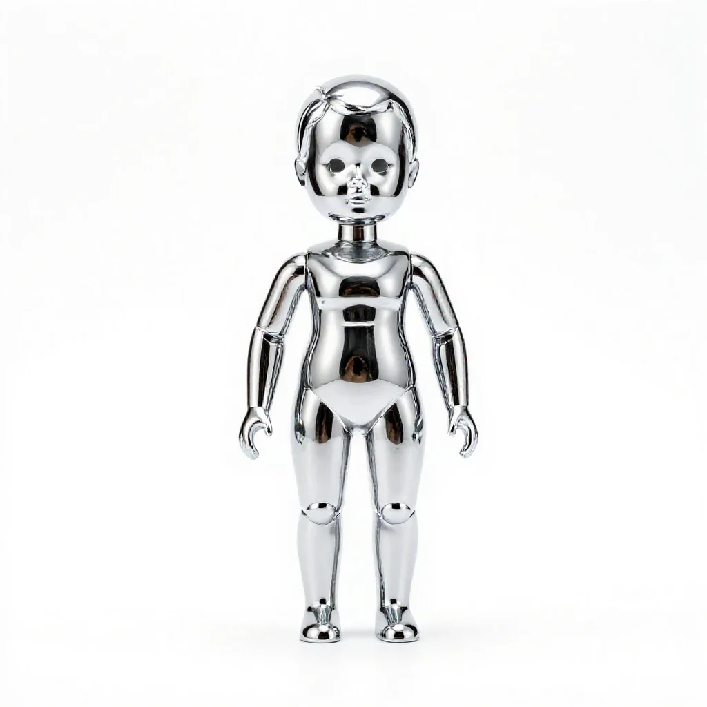 Doll isolated on a white background