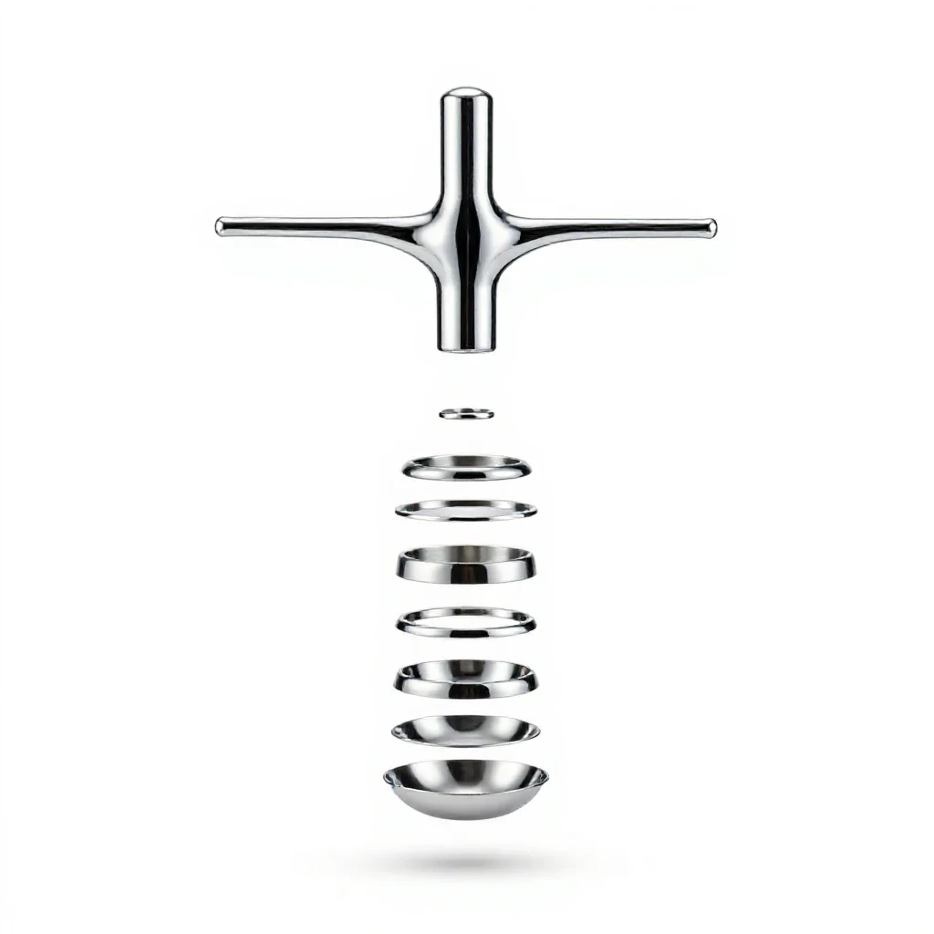 Jumping jack isolated on a white background