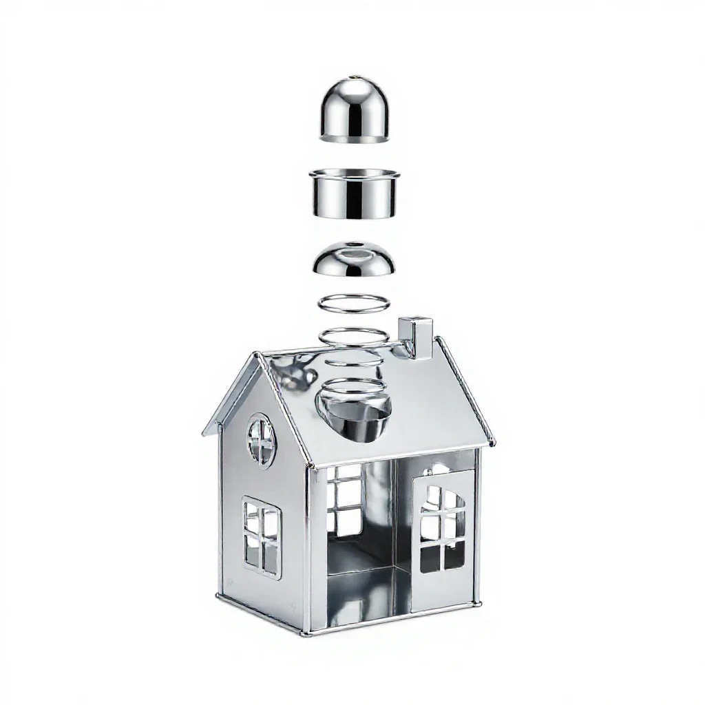 Playhouse isolated on a white background
