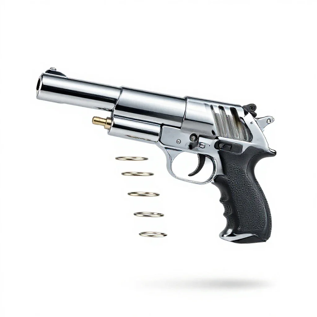 Popgun isolated on a white background