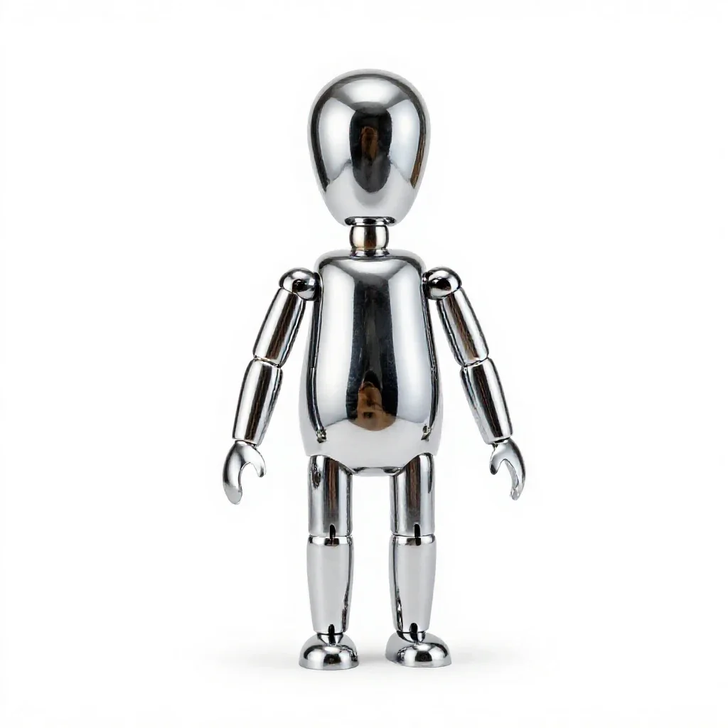 Puppet isolated on a white background