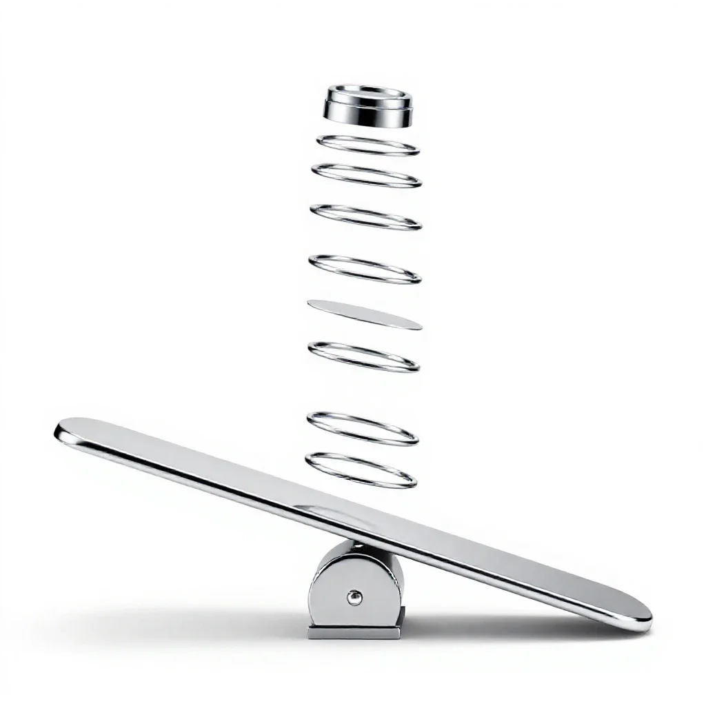 Seesaw isolated on a white background
