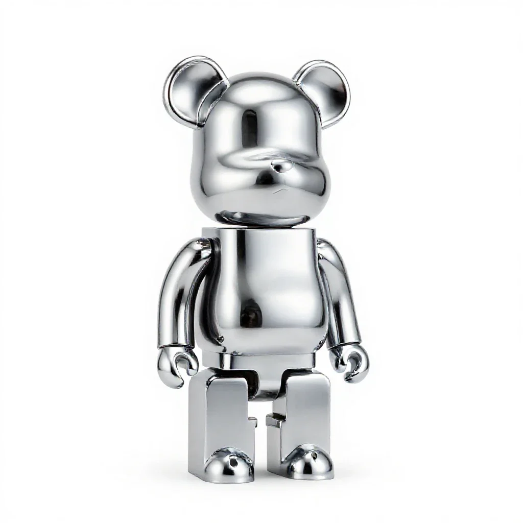 Teddy isolated on a white background