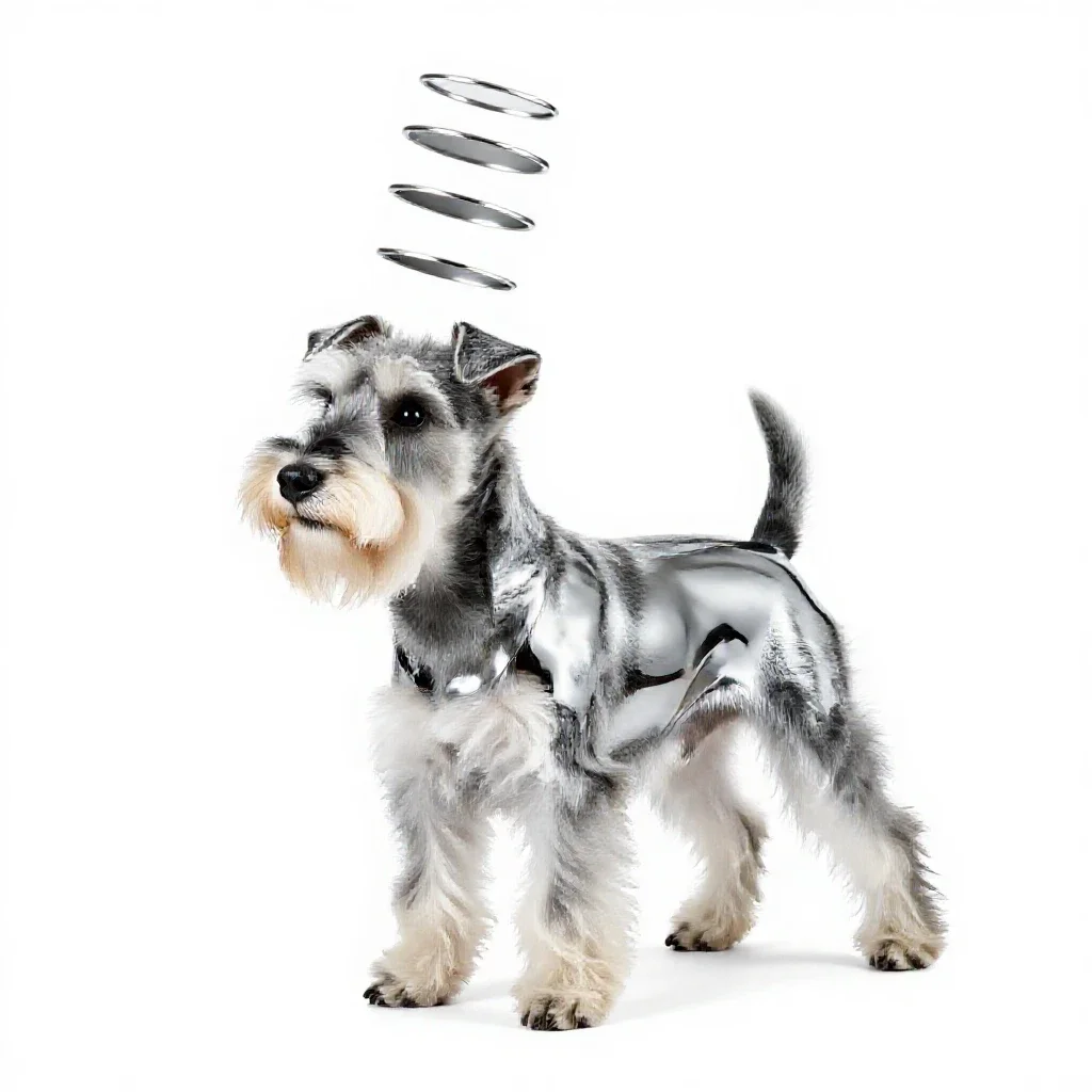 Toy terrier isolated on a white background