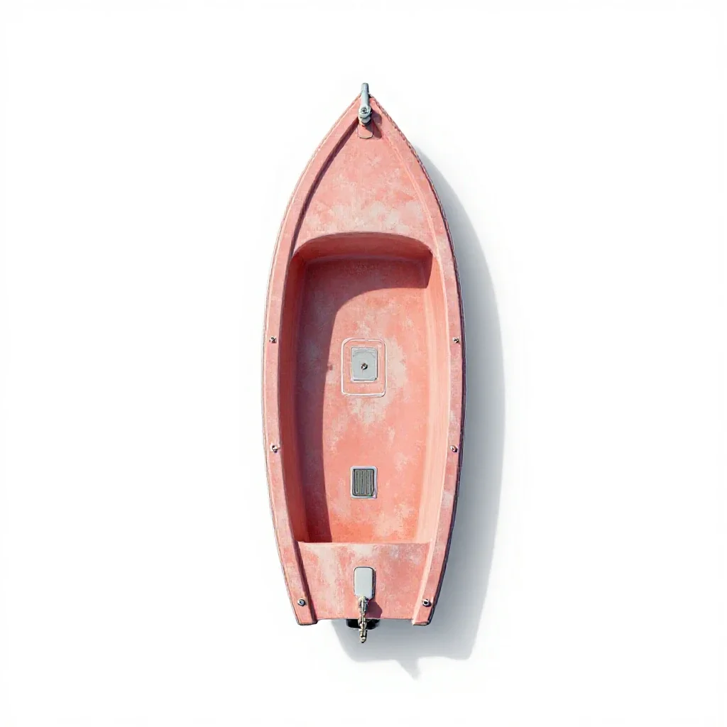 Bareboat isolated on a white background