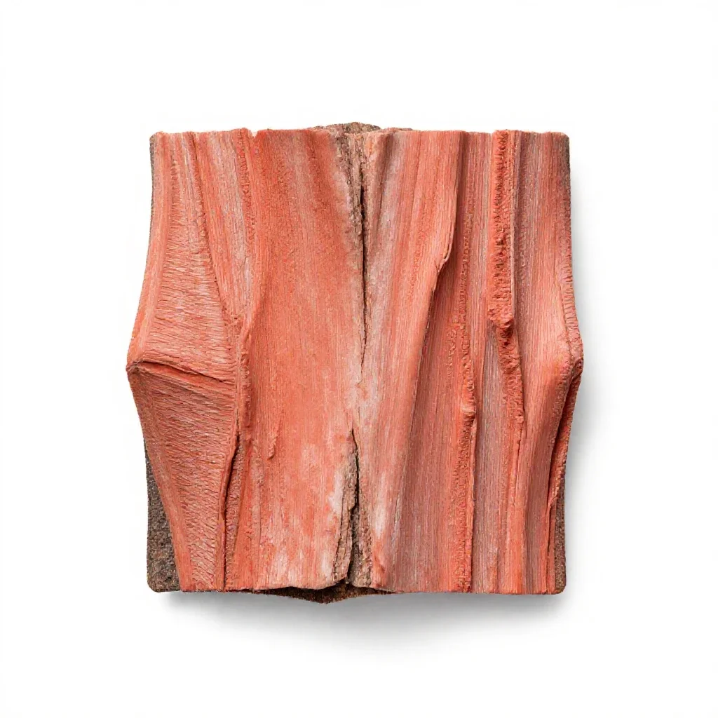 Bark isolated on a white background