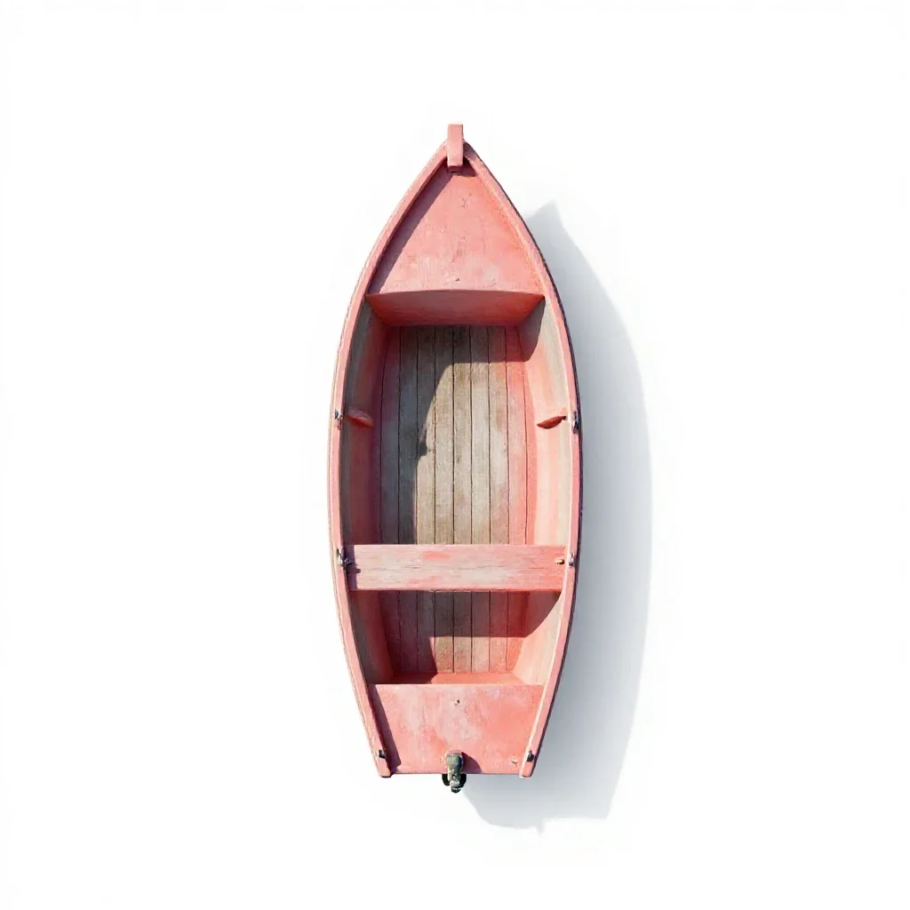 Boat isolated on a white background