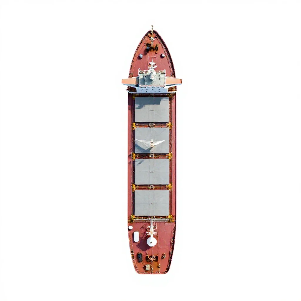 Cattleship isolated on a white background
