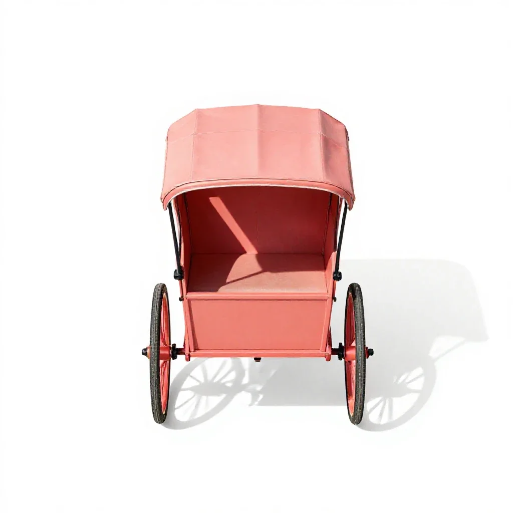 Chaise isolated on a white background