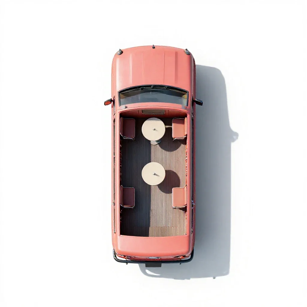 Club car isolated on a white background