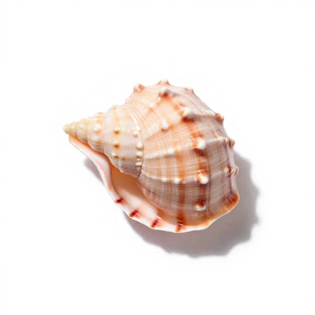 Cockleshell isolated on a white background