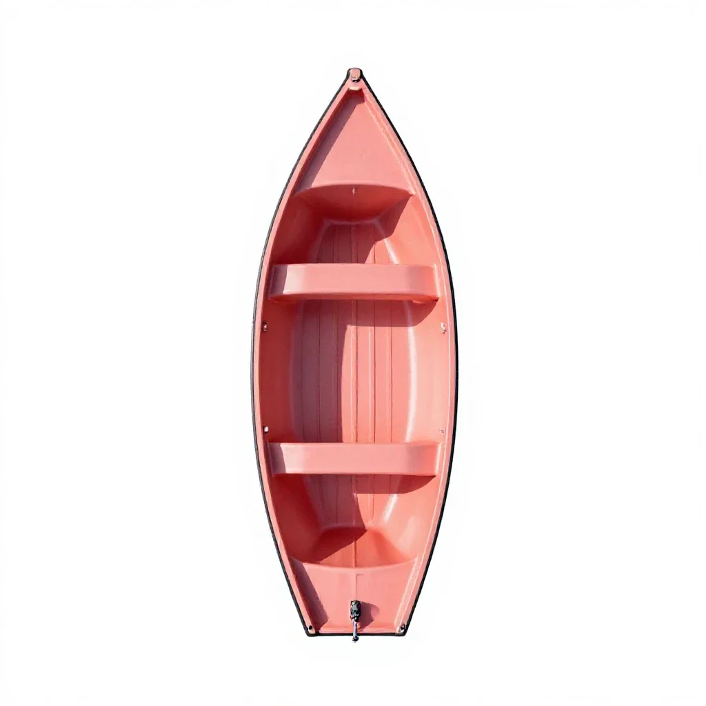 Dinghy isolated on a white background