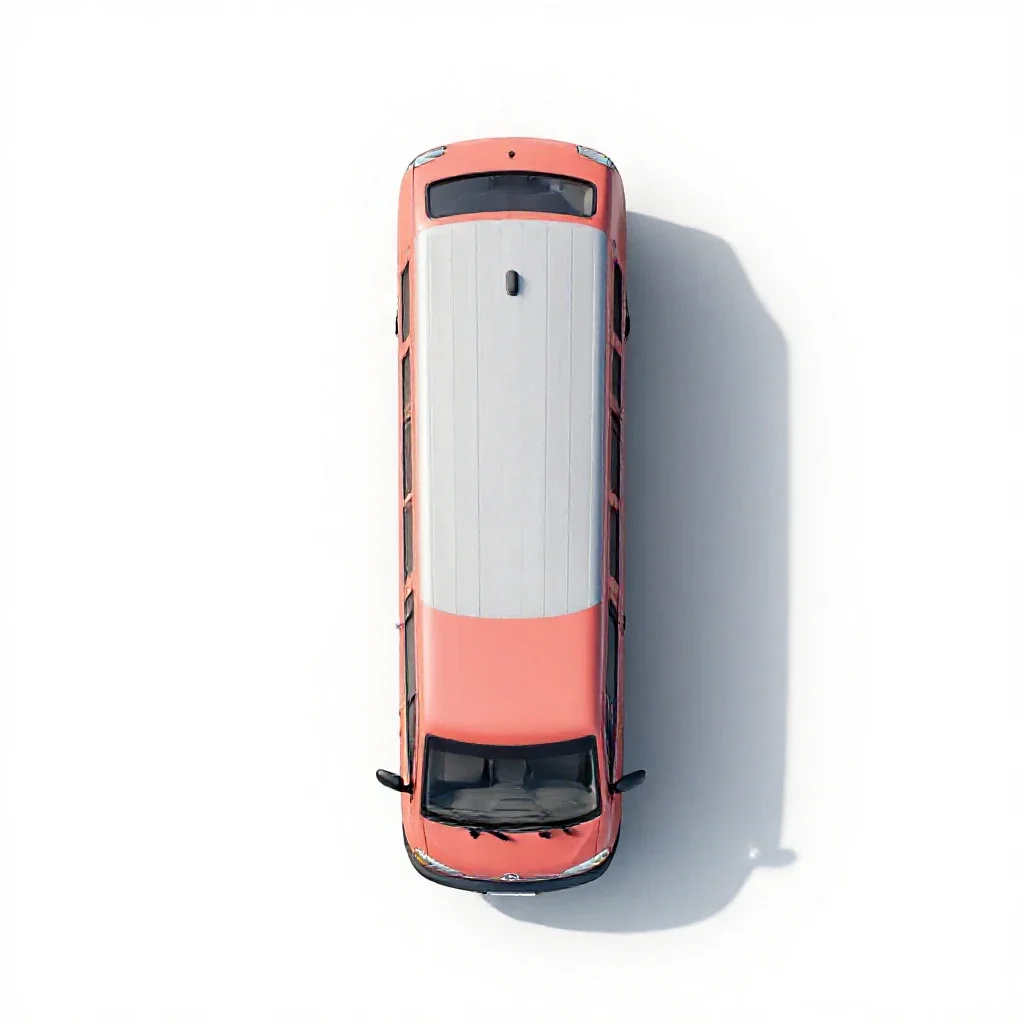 Dining car isolated on a white background