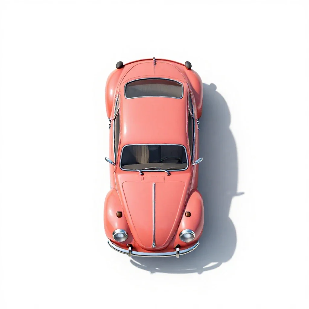 Doodlebug isolated on a white background
