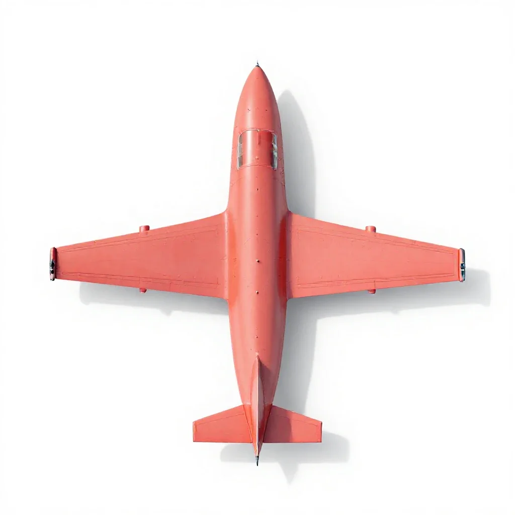 Double-prop isolated on a white background