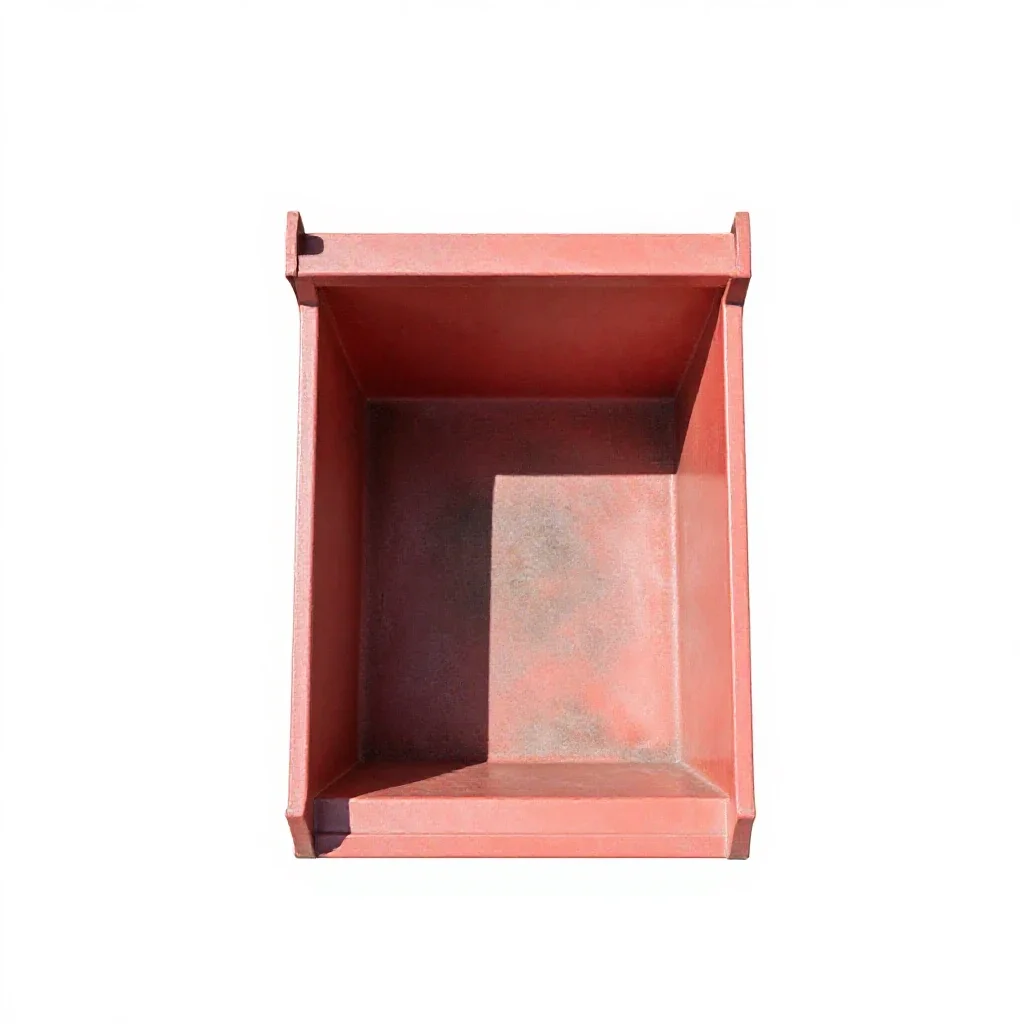 Dumpcart isolated on a white background