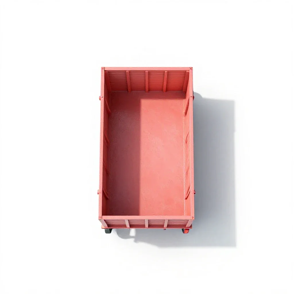 Gondola car isolated on a white background