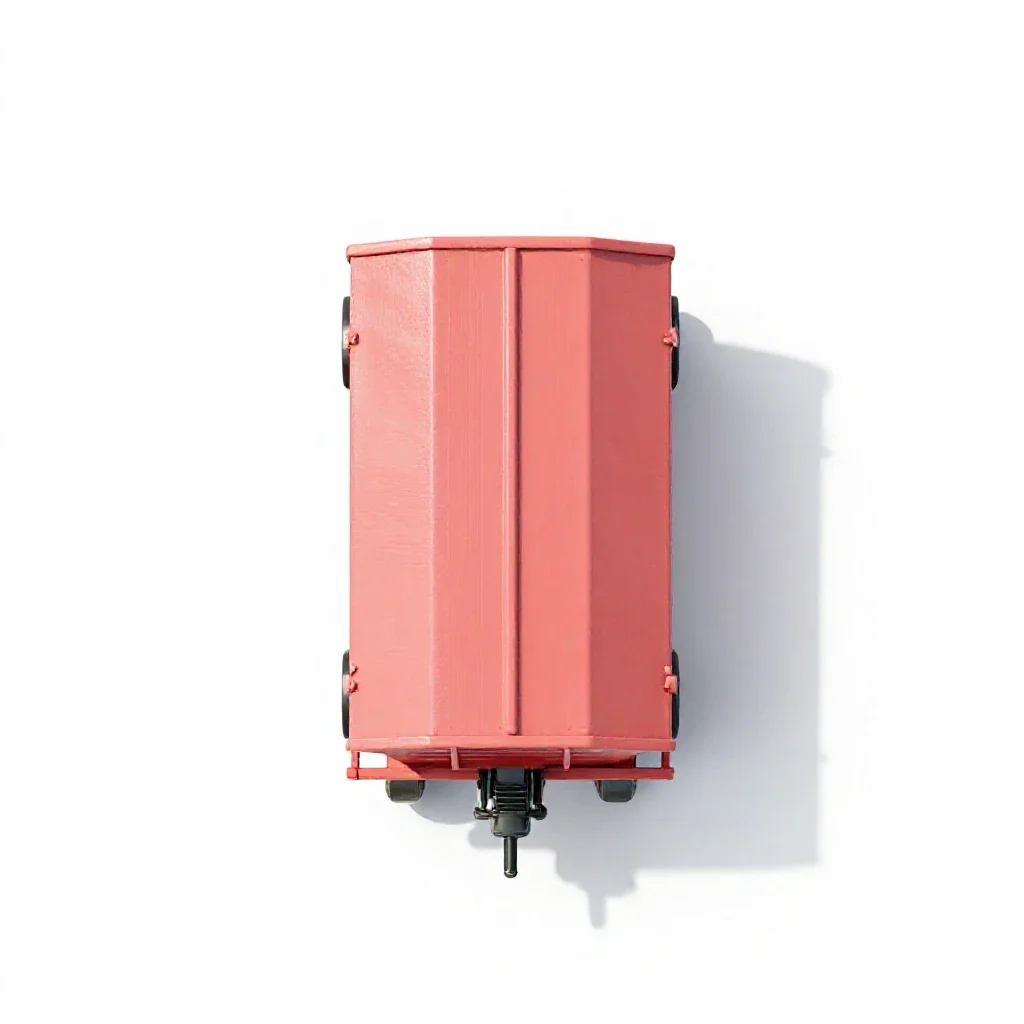 Handcar isolated on a white background