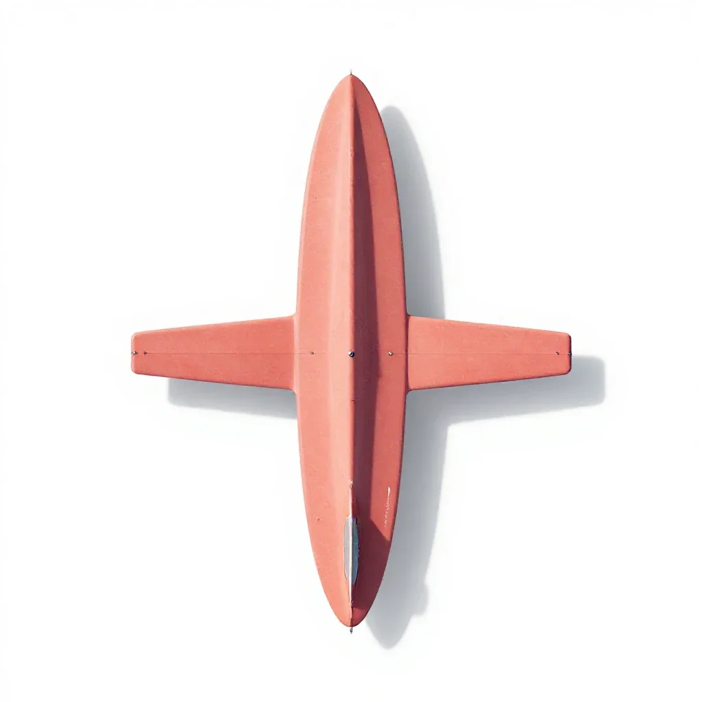 Hydrofoil isolated on a white background