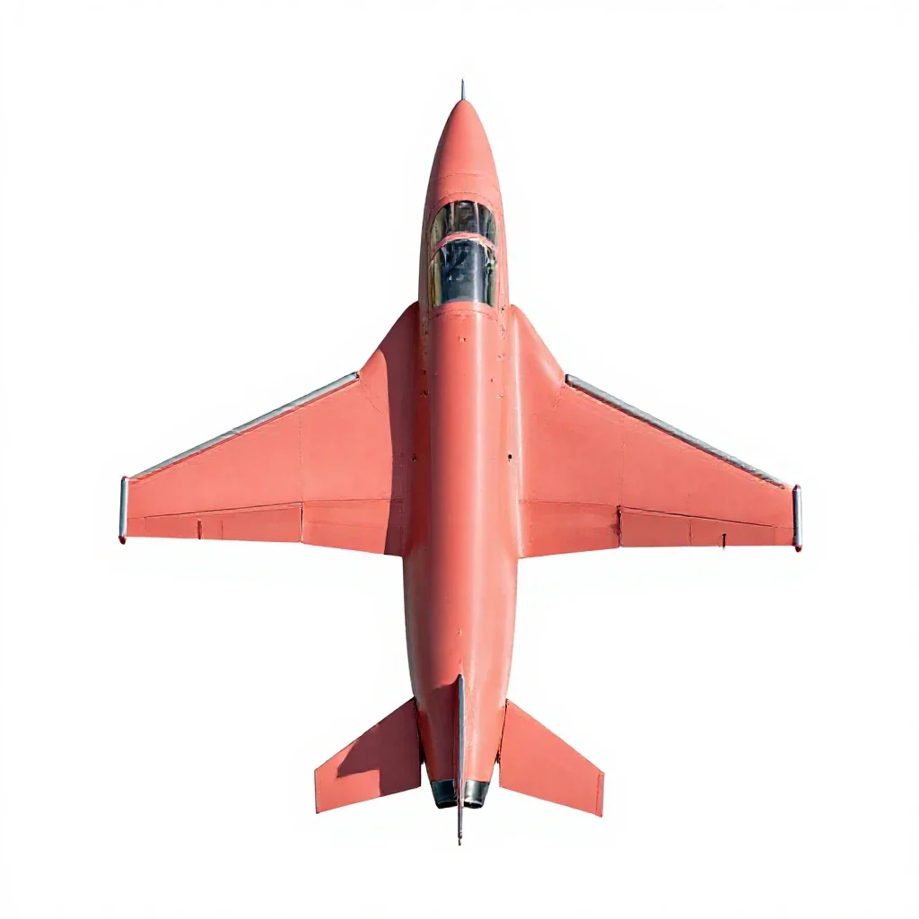 Jet isolated on a white background