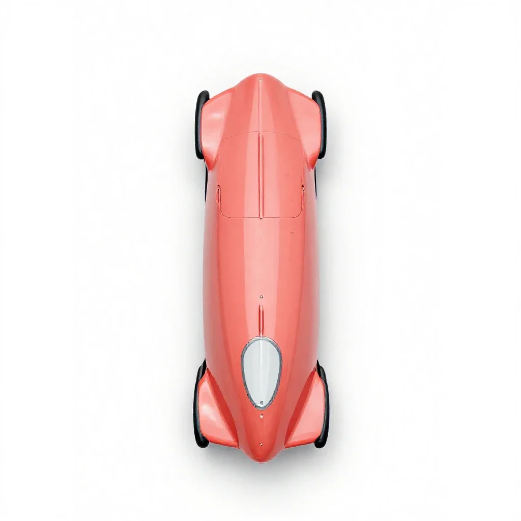 Luge isolated on a white background