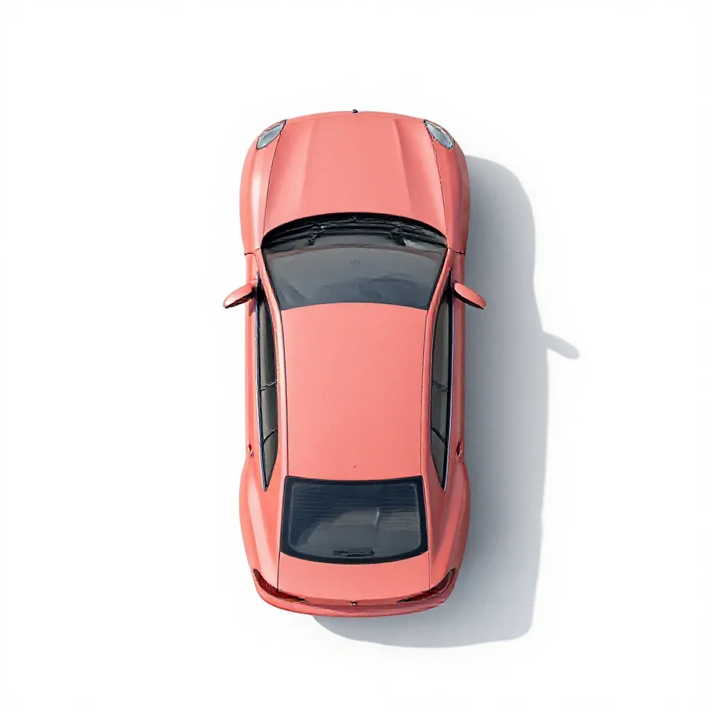 Motor vehicle isolated on a white background