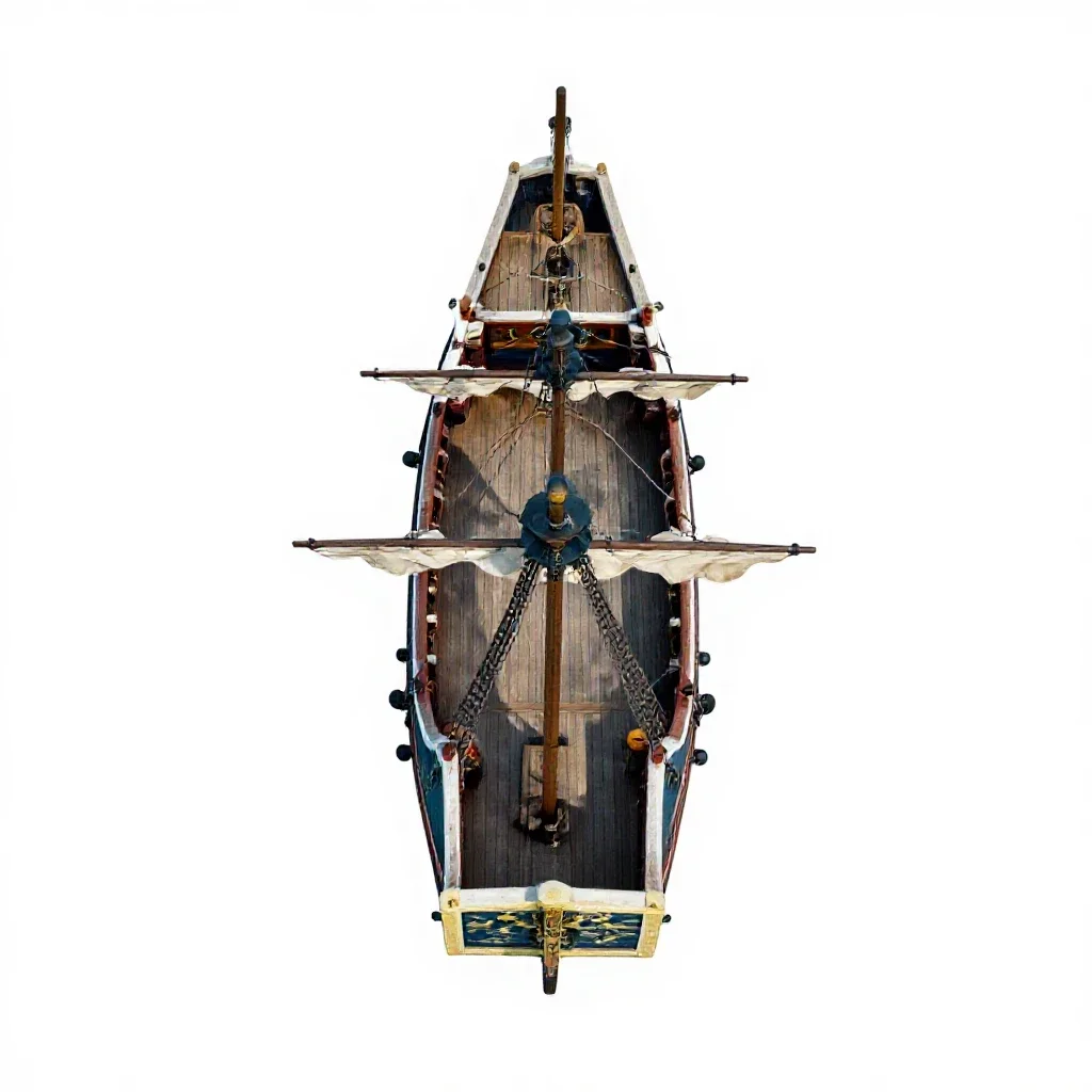 Pirate isolated on a white background