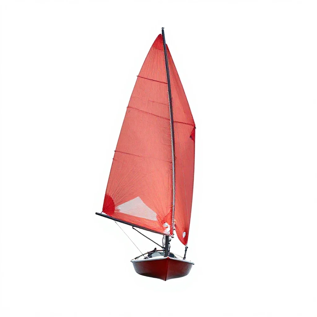 Raceabout isolated on a white background