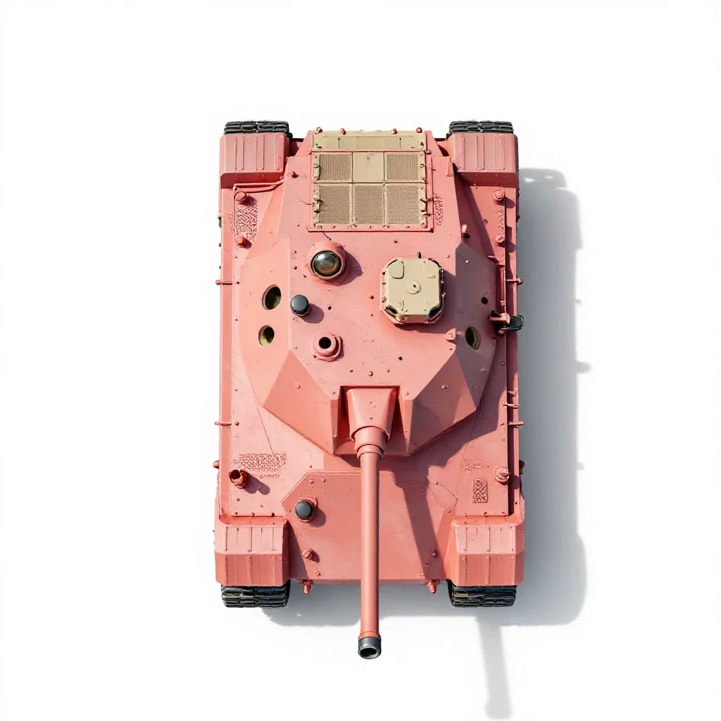 Armored personnel carrier isolated on a white background