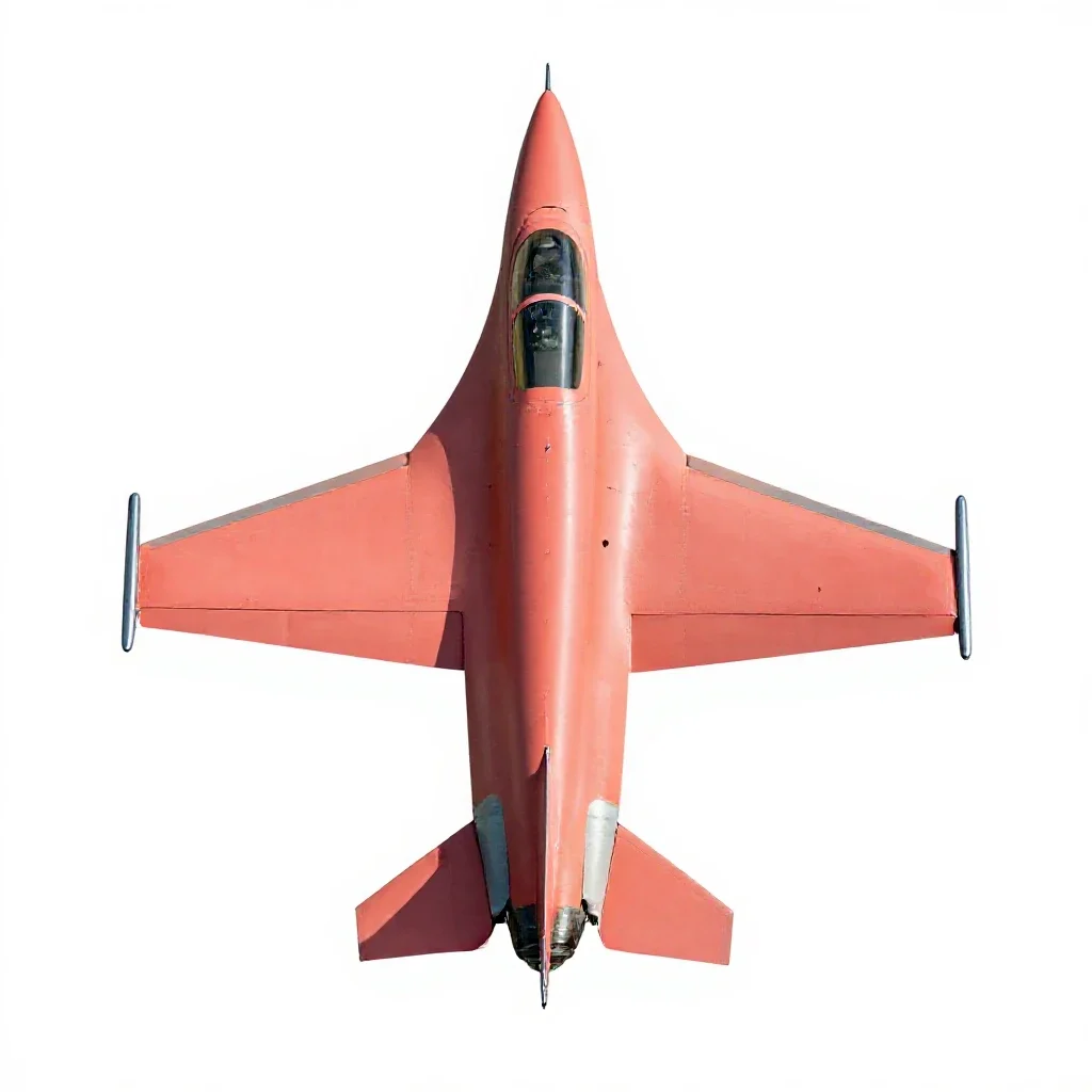 Interceptor isolated on a white background